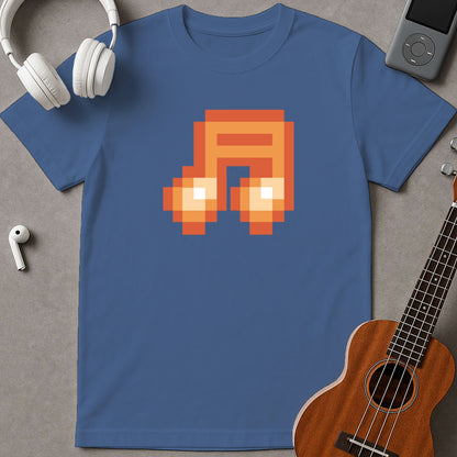 Red Musical Note Pixel