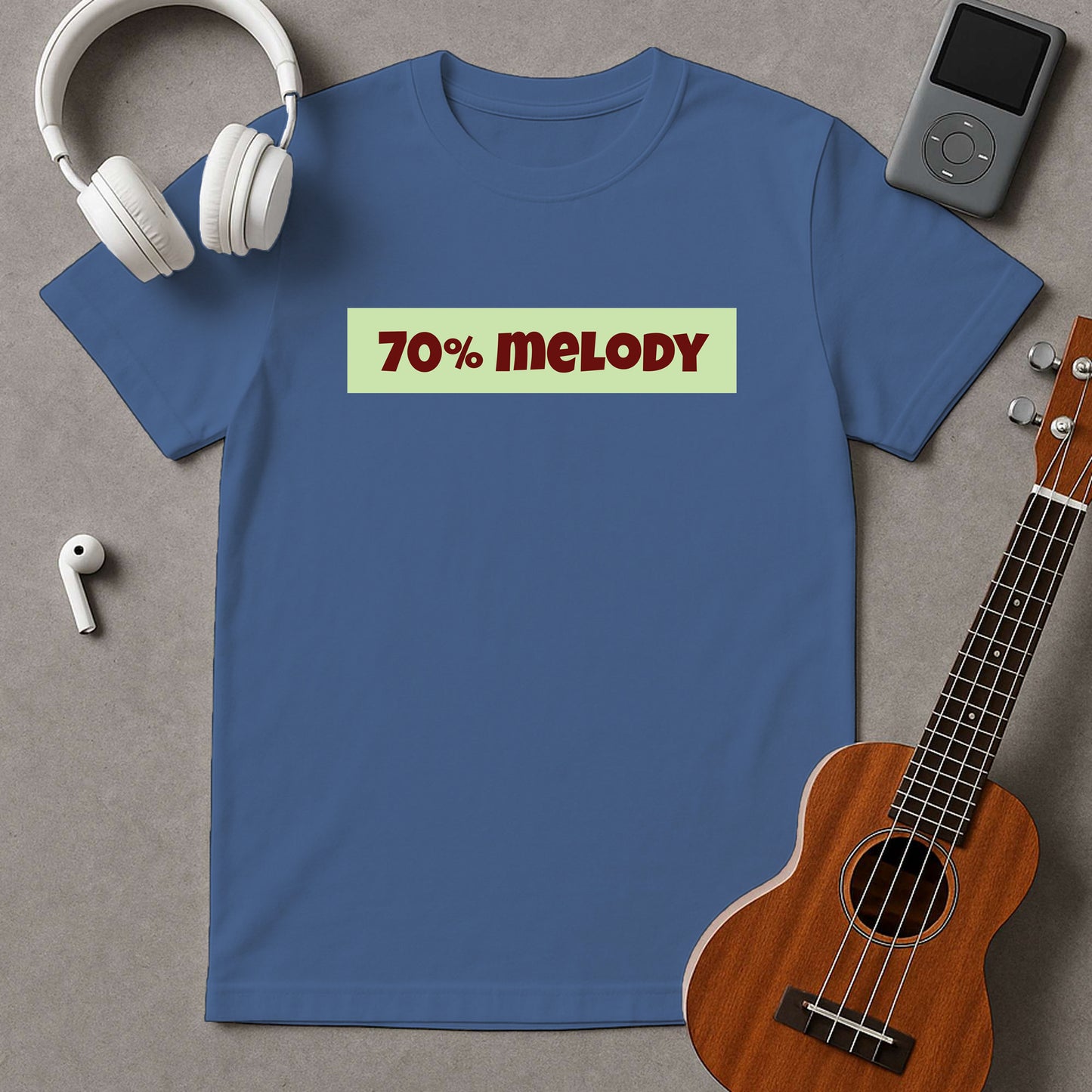 70% Melody