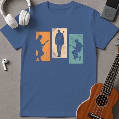 Retro Guitar Silhouettes 1