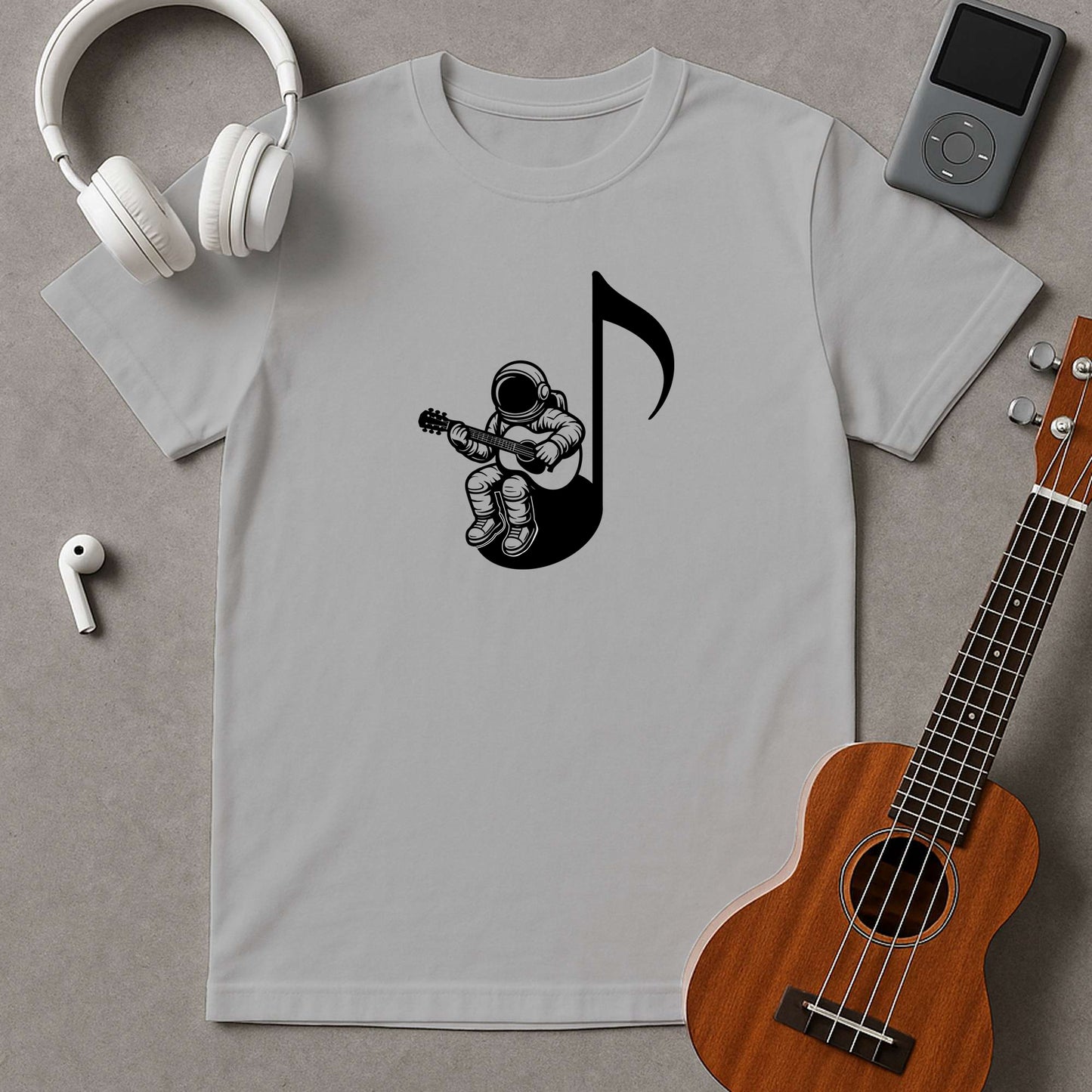 Astronaut On The Musical Note