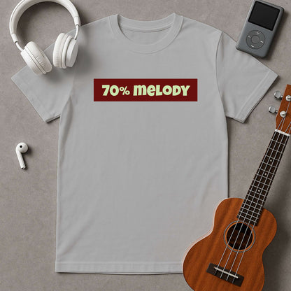 70% Melody
