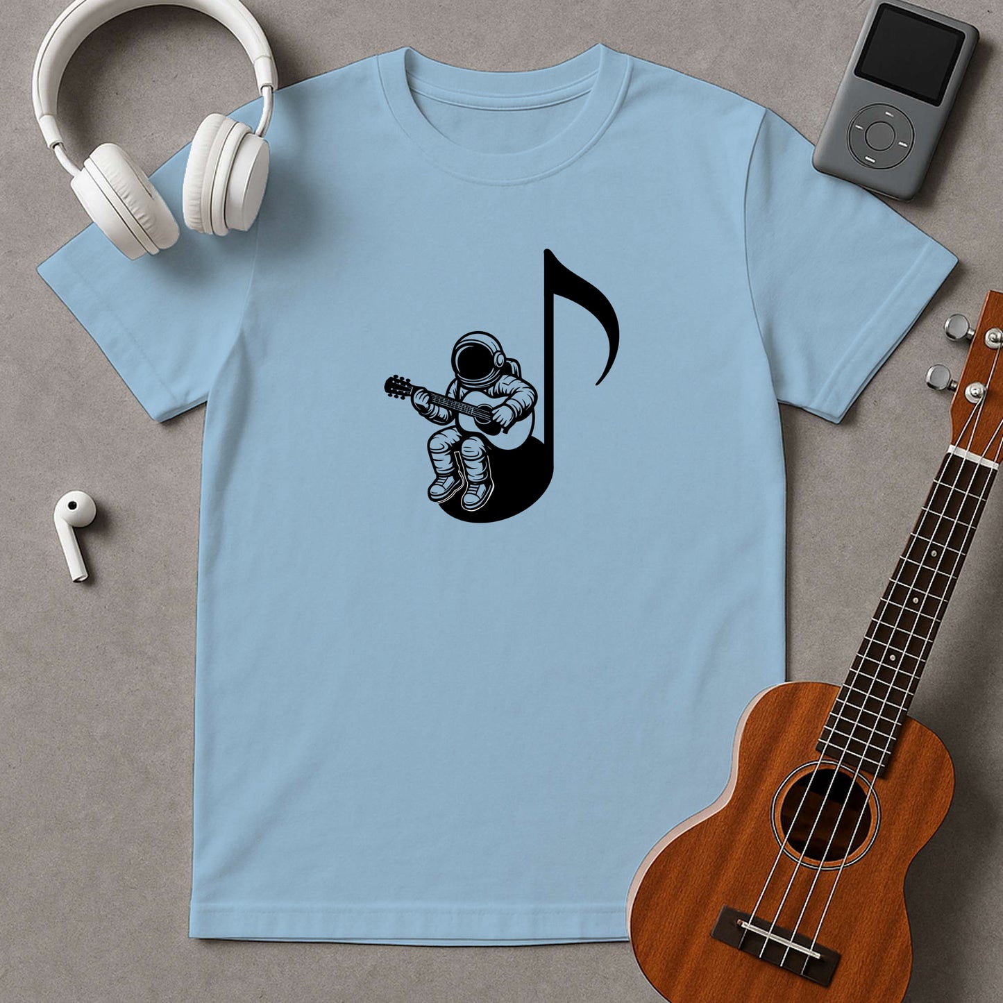 Astronaut On The Musical Note