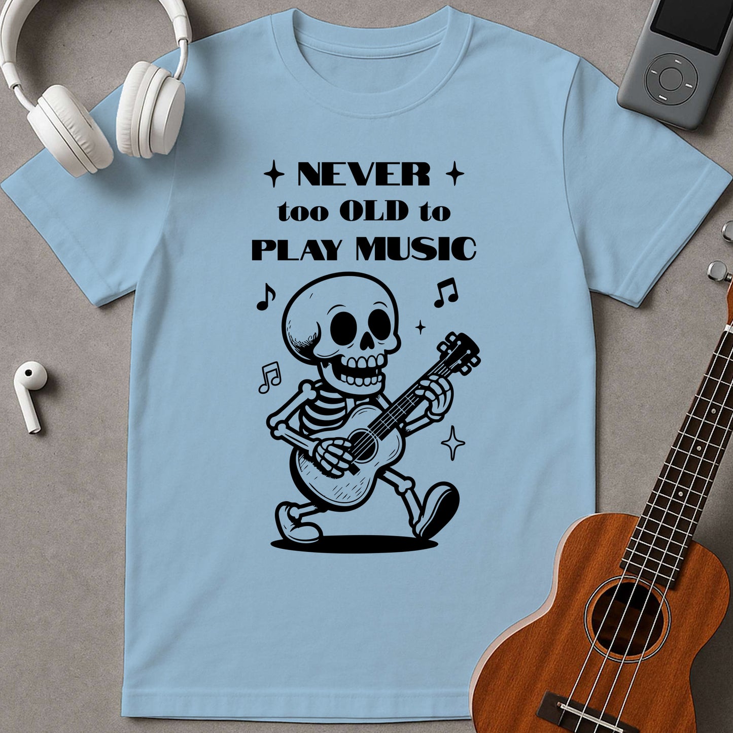 Never Too Old To Play Music