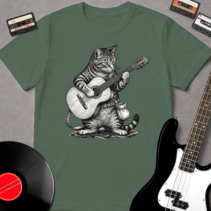 Static Cat Guitarist