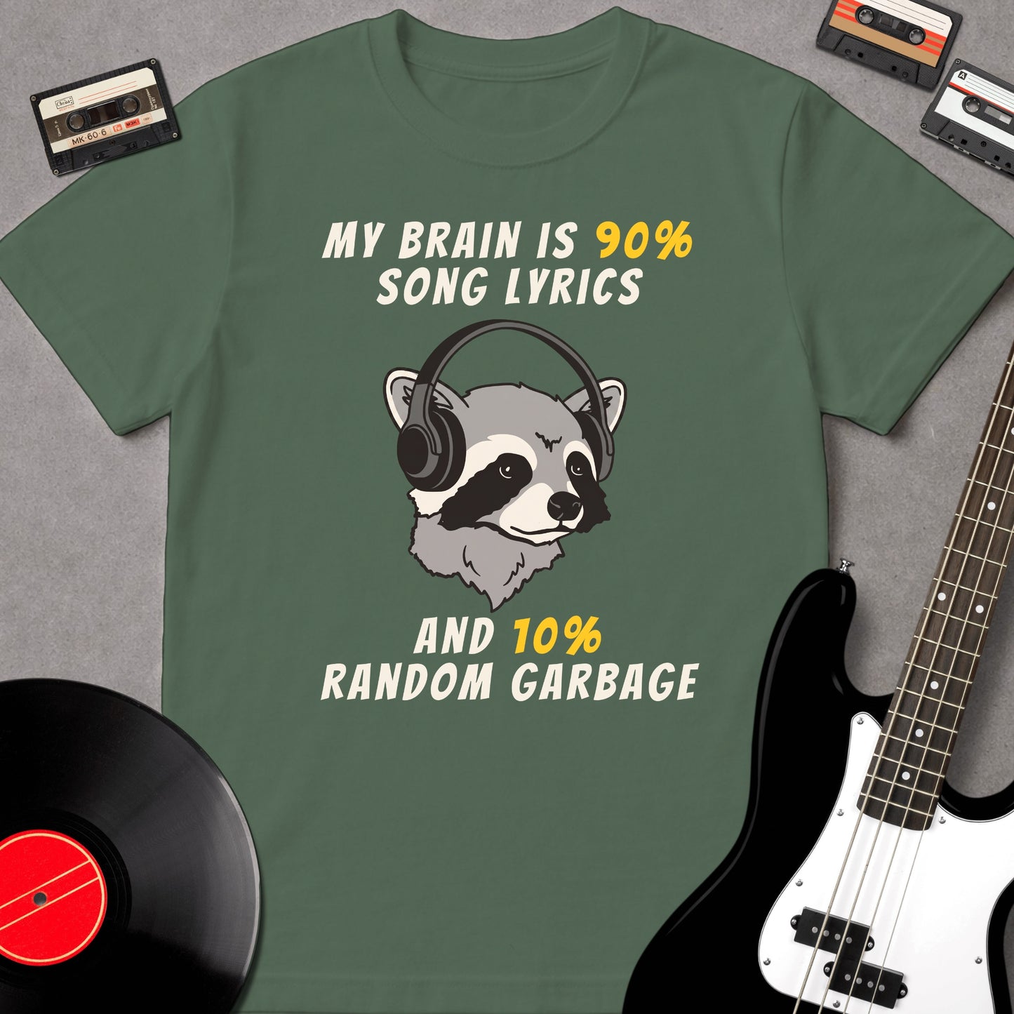 My Brain Is 90% Song Lyrics And 10% Random Garbage