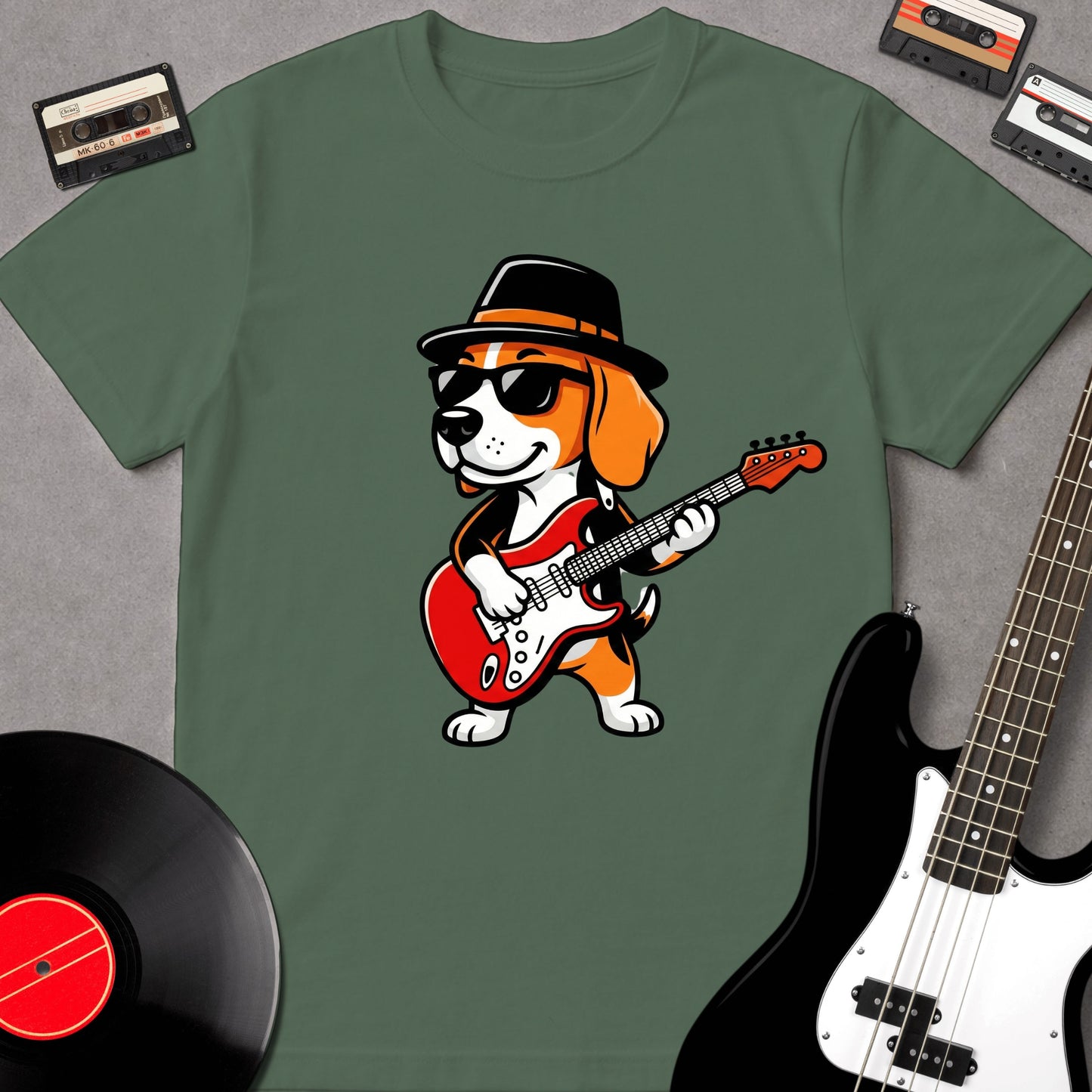 Dog Guitarist
