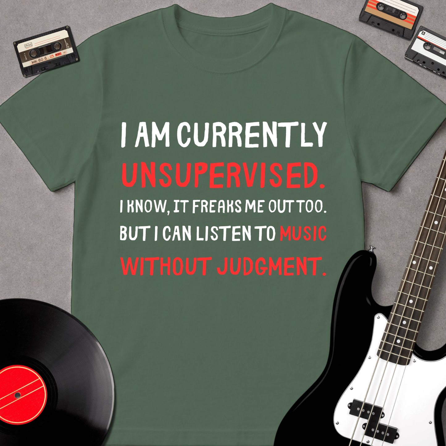 I Am Currently Unsupervised