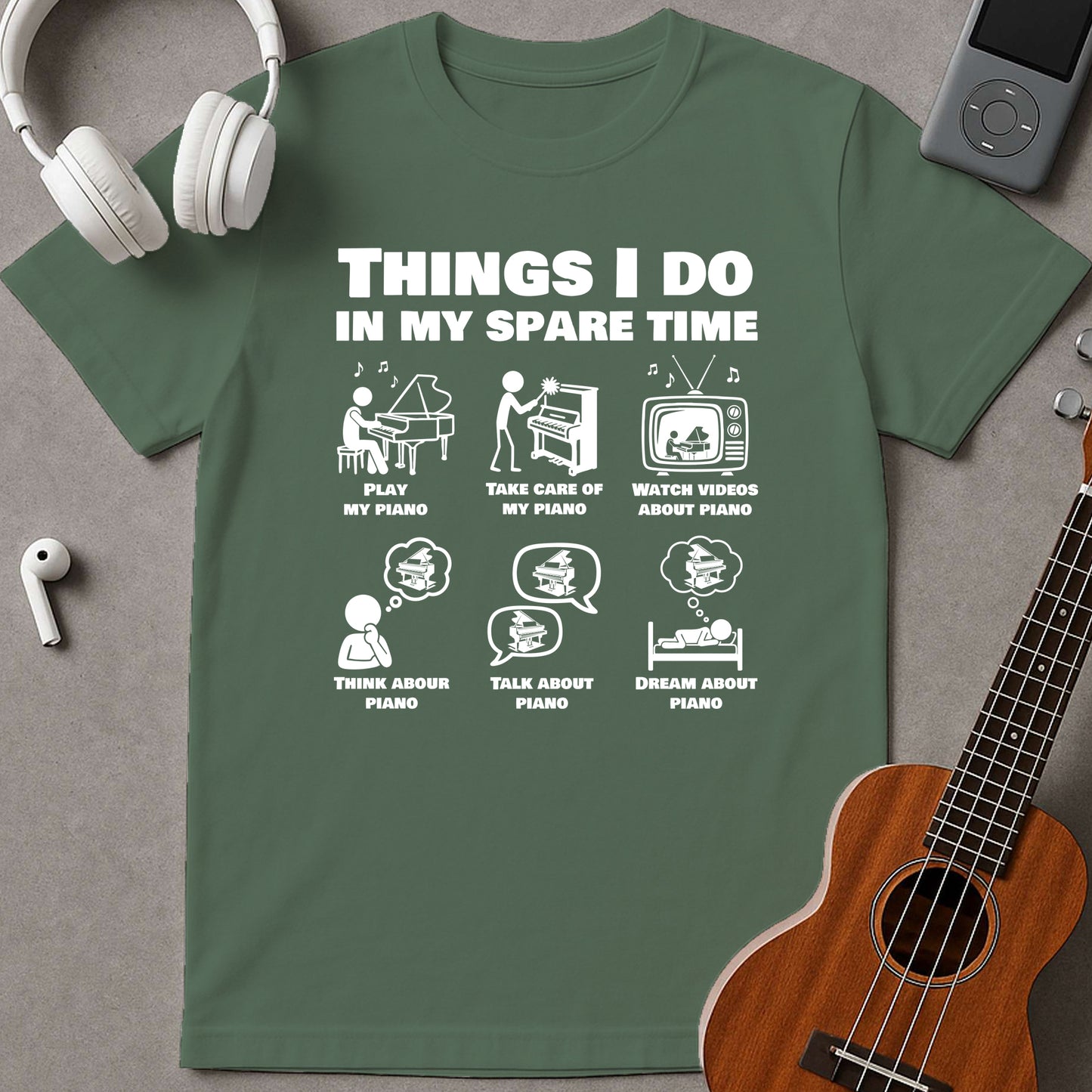 Things I Do In My Spare Time - Piano