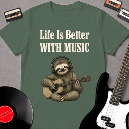 Life Is Better With Music - Sloth