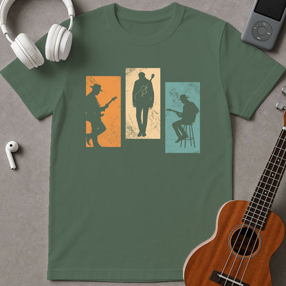 Retro Guitar Silhouettes 1