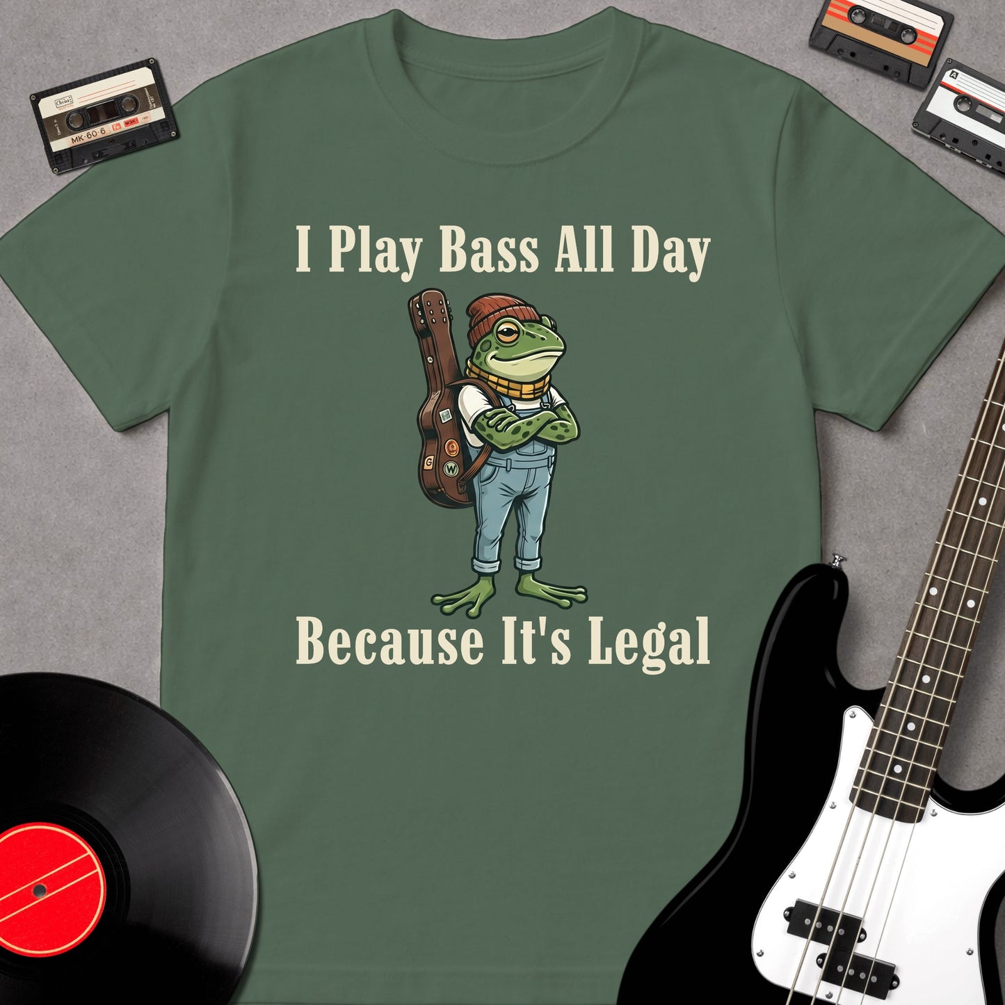 I Play Bass All Day