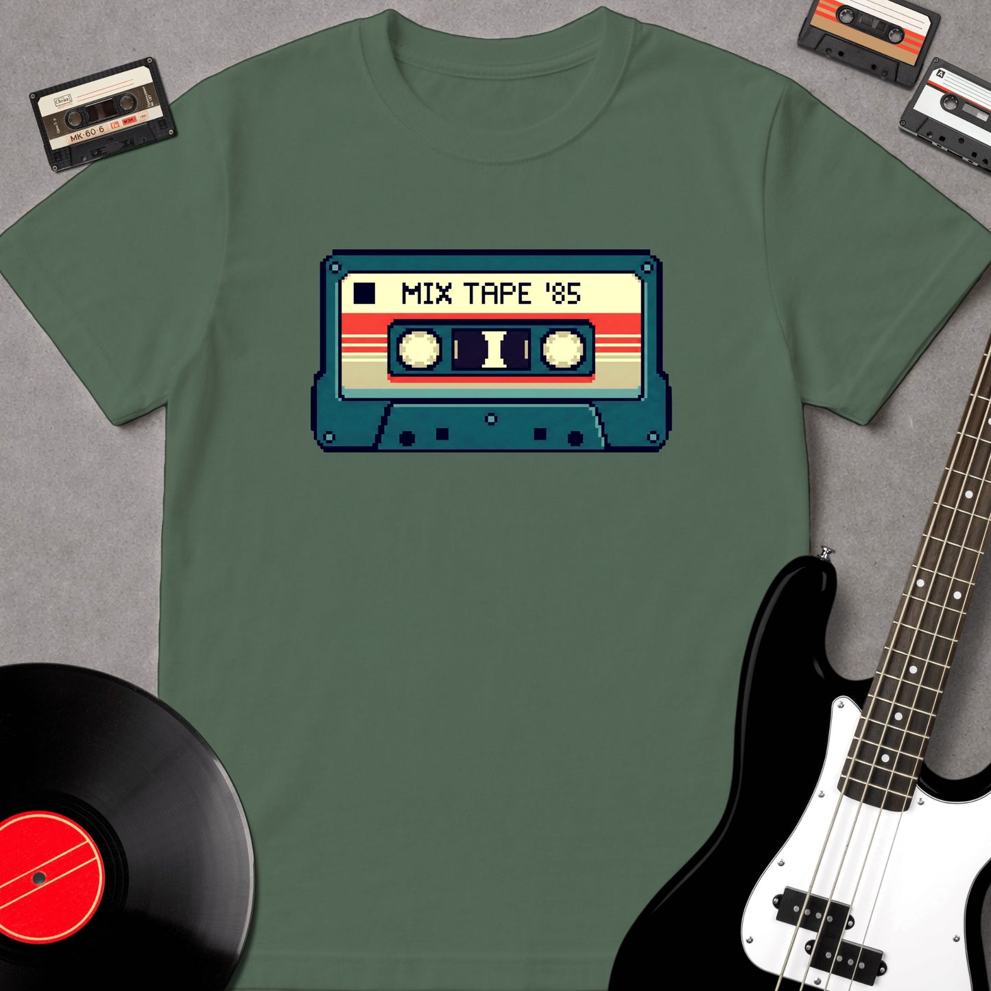 Cassette Retro Pixel