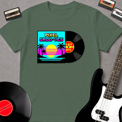 Vinyl Record Retro Pixel
