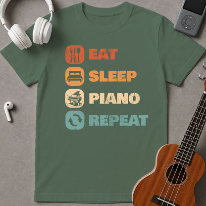 Eat Sleep Piano Repeat