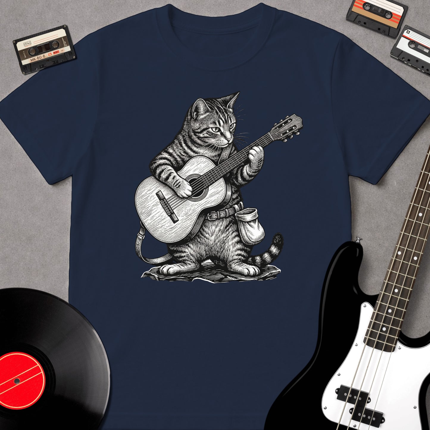 Static Cat Guitarist