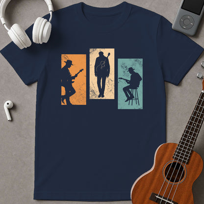 Retro Guitar Silhouettes 1