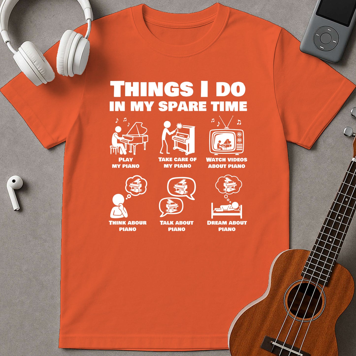 Things I Do In My Spare Time - Piano