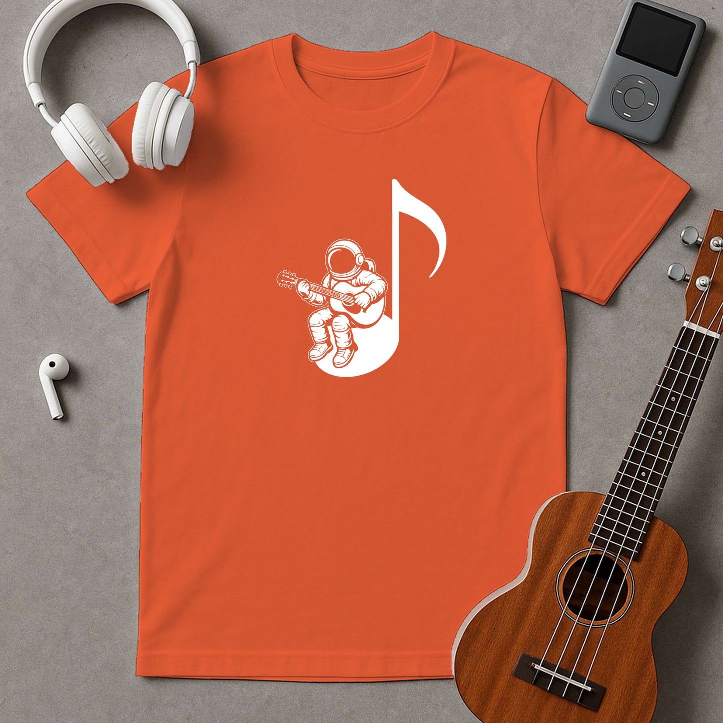 Astronaut On The Musical Note