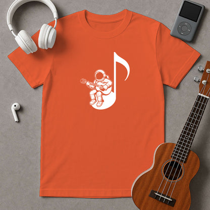 Astronaut On The Musical Note