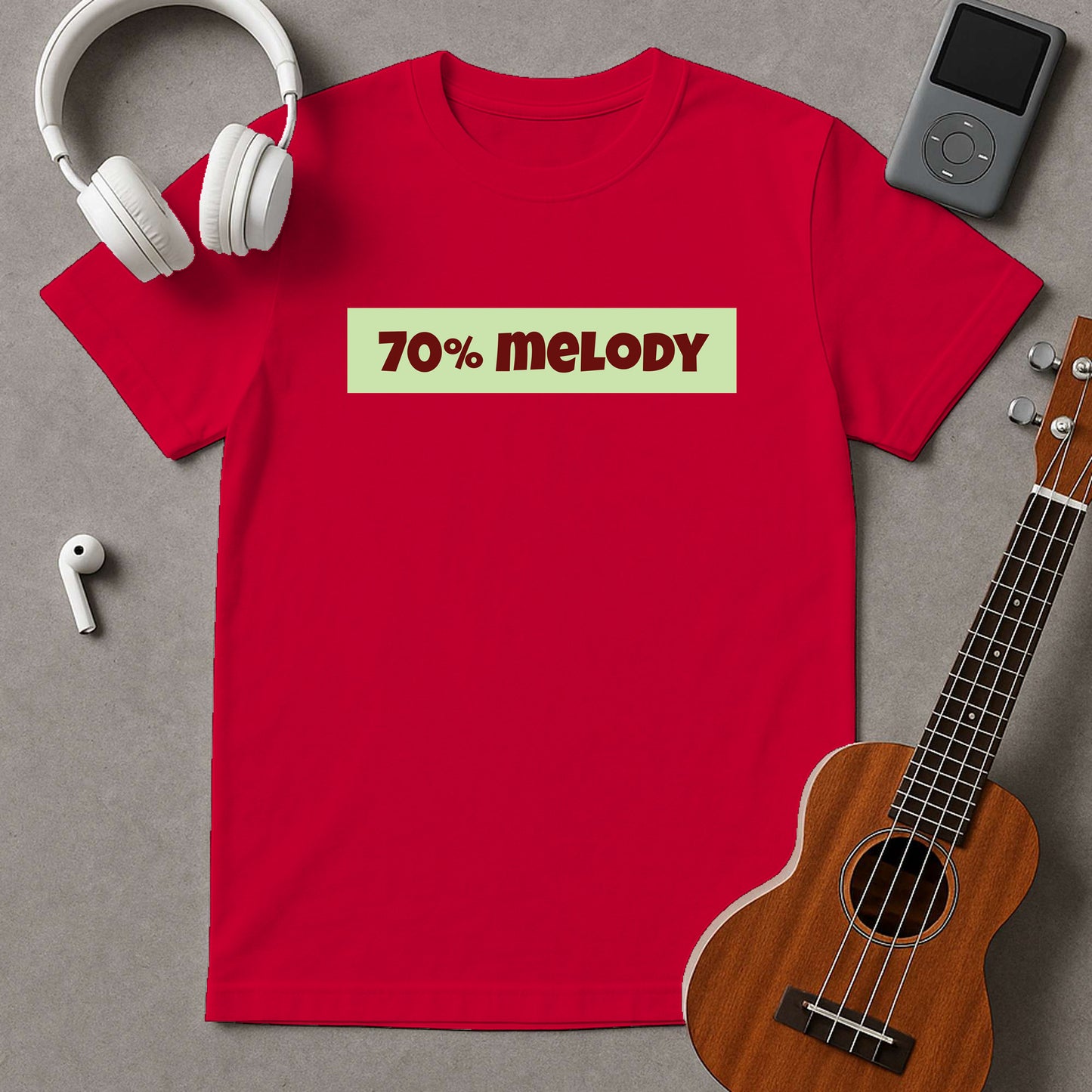 70% Melody
