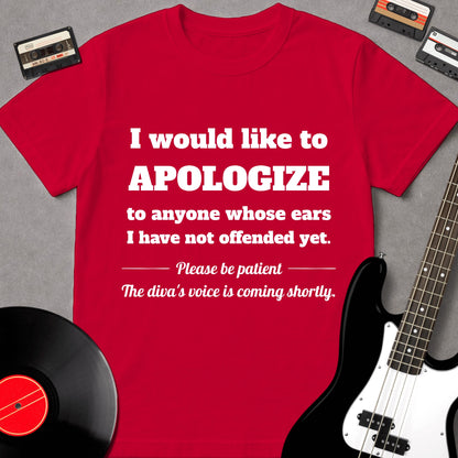 I Would Like To Apologize