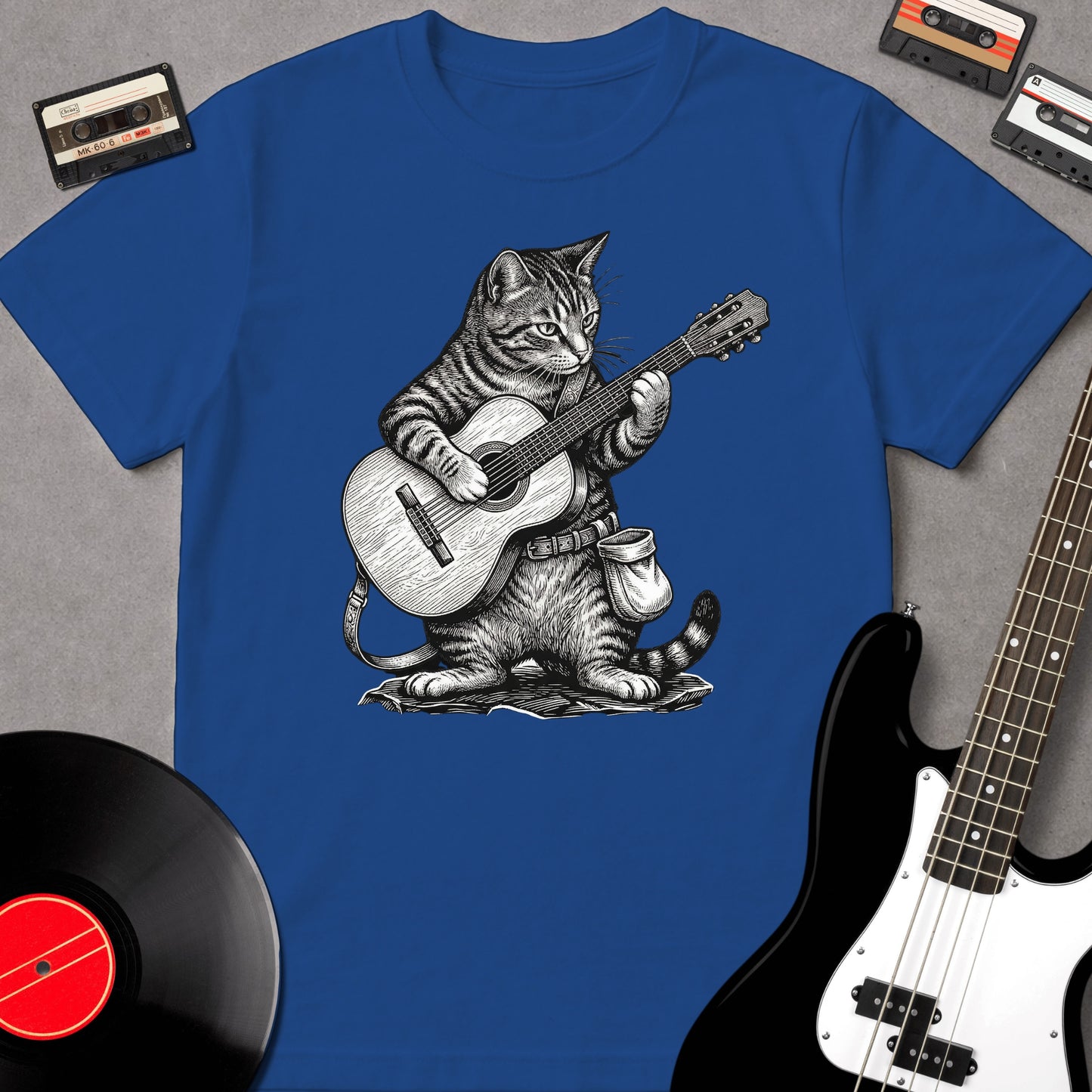 Static Cat Guitarist