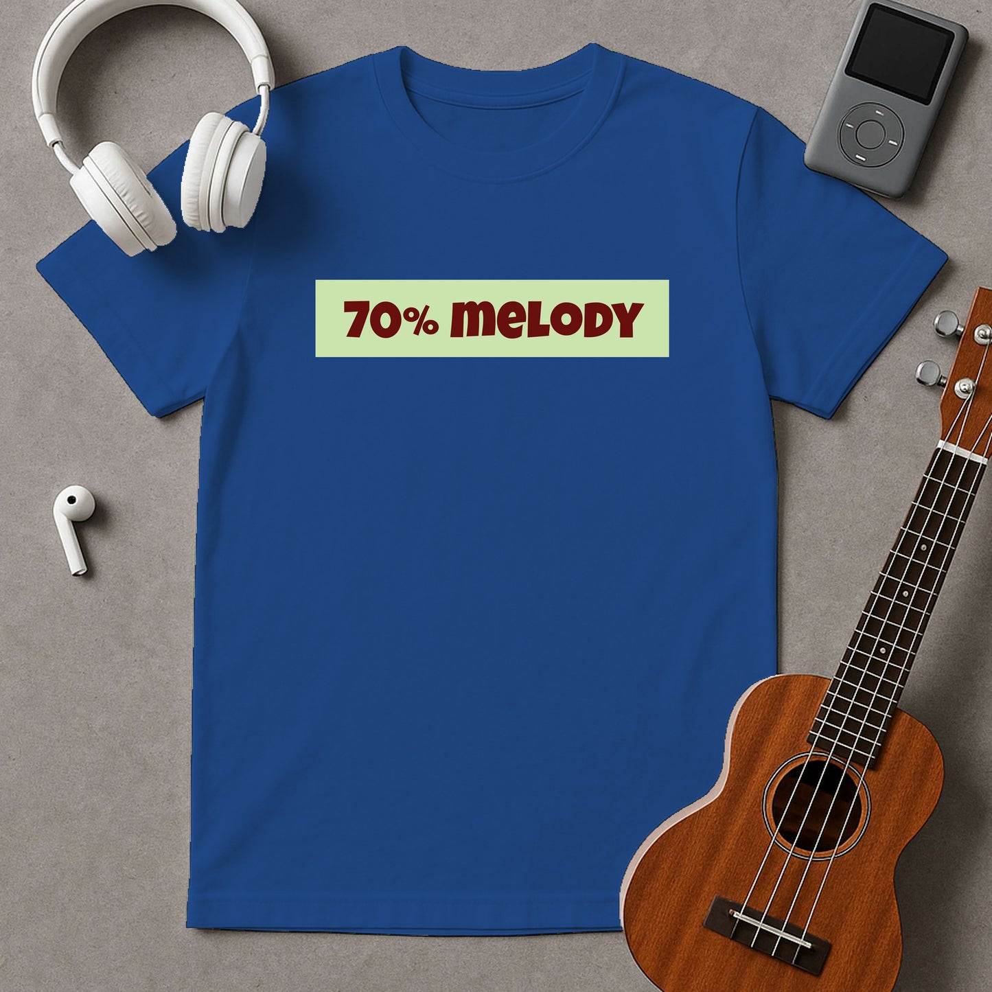 70% Melody