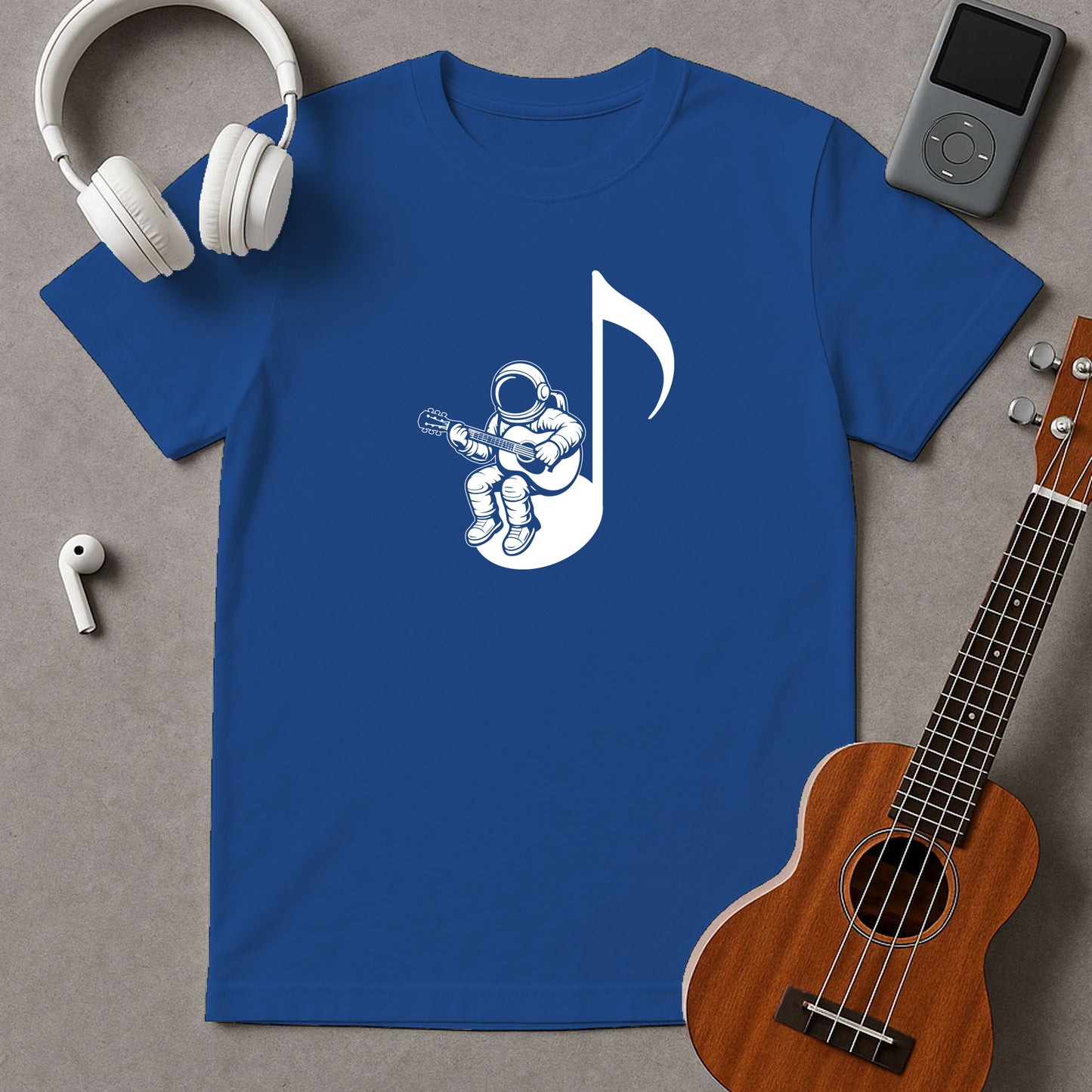 Astronaut On The Musical Note