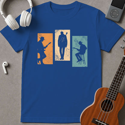 Retro Guitar Silhouettes 1