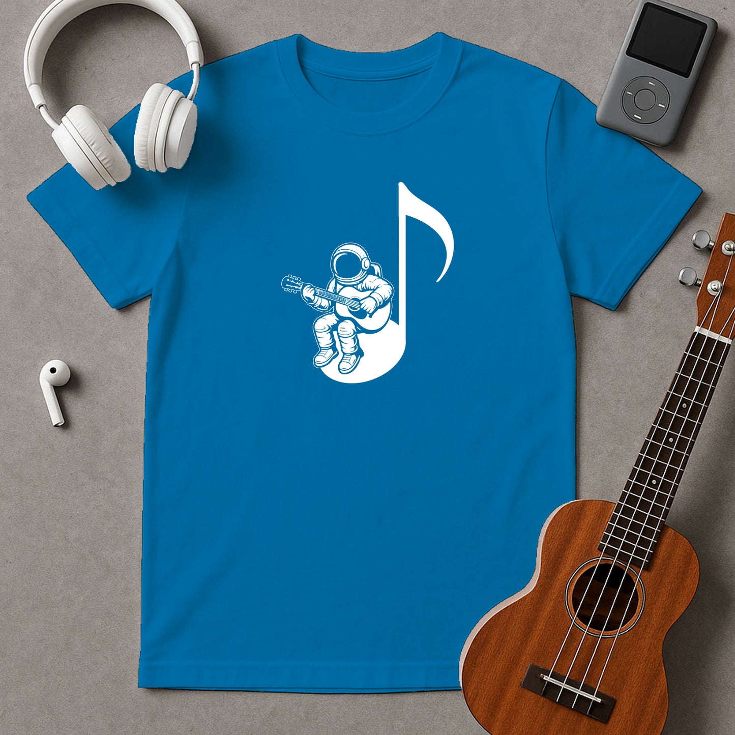 Astronaut On The Musical Note