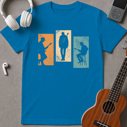 Retro Guitar Silhouettes 1
