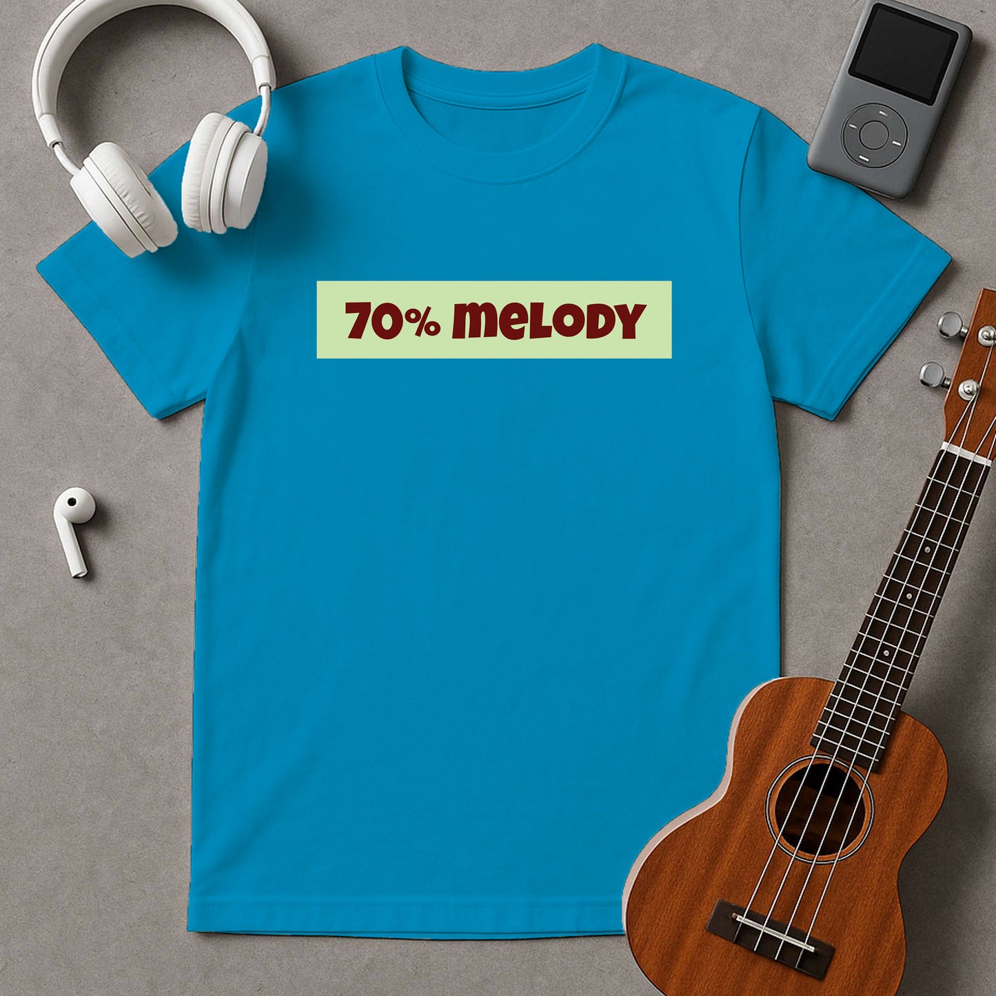 70% Melody