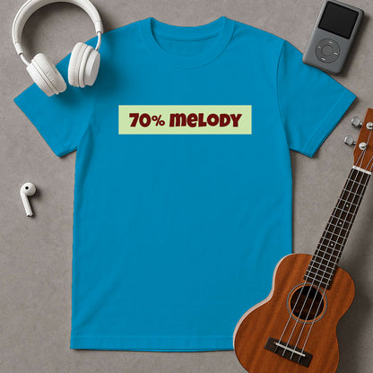 70% Melody