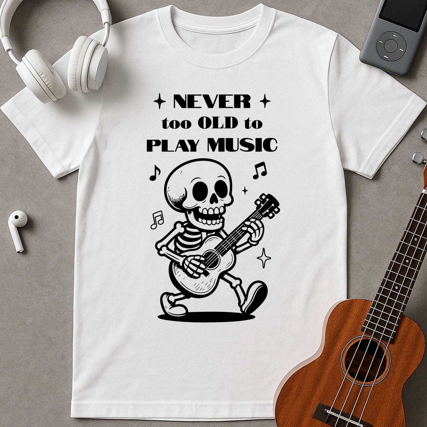 Never Too Old To Play Music