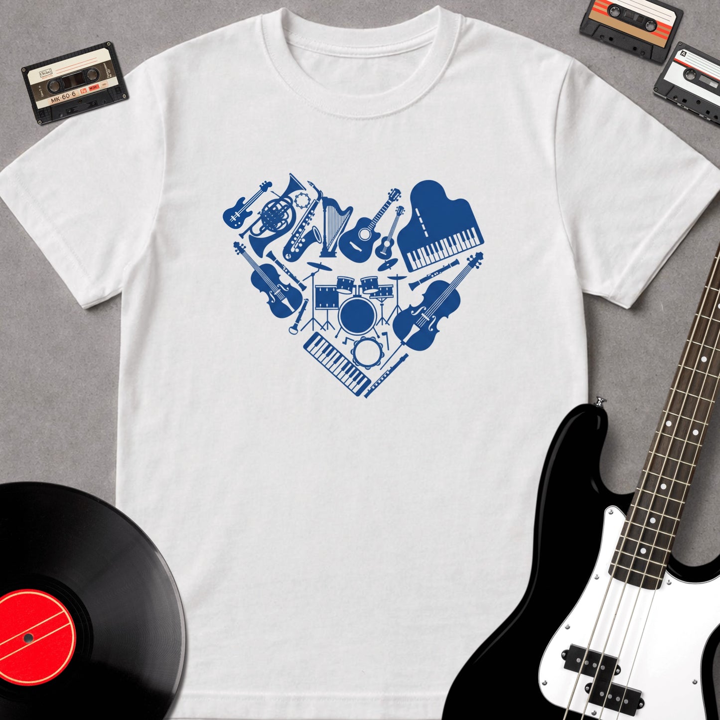 Musical Instruments Heart