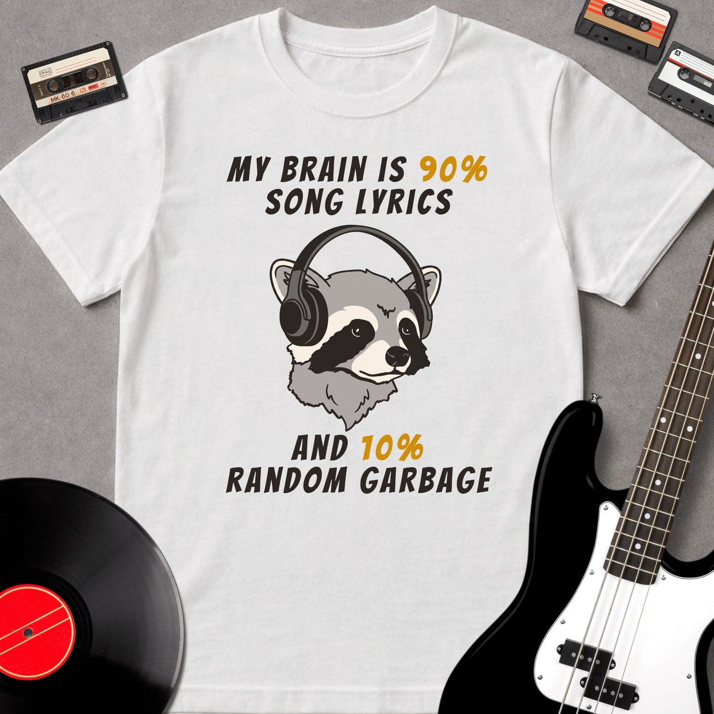 My Brain Is 90% Song Lyrics And 10% Random Garbage