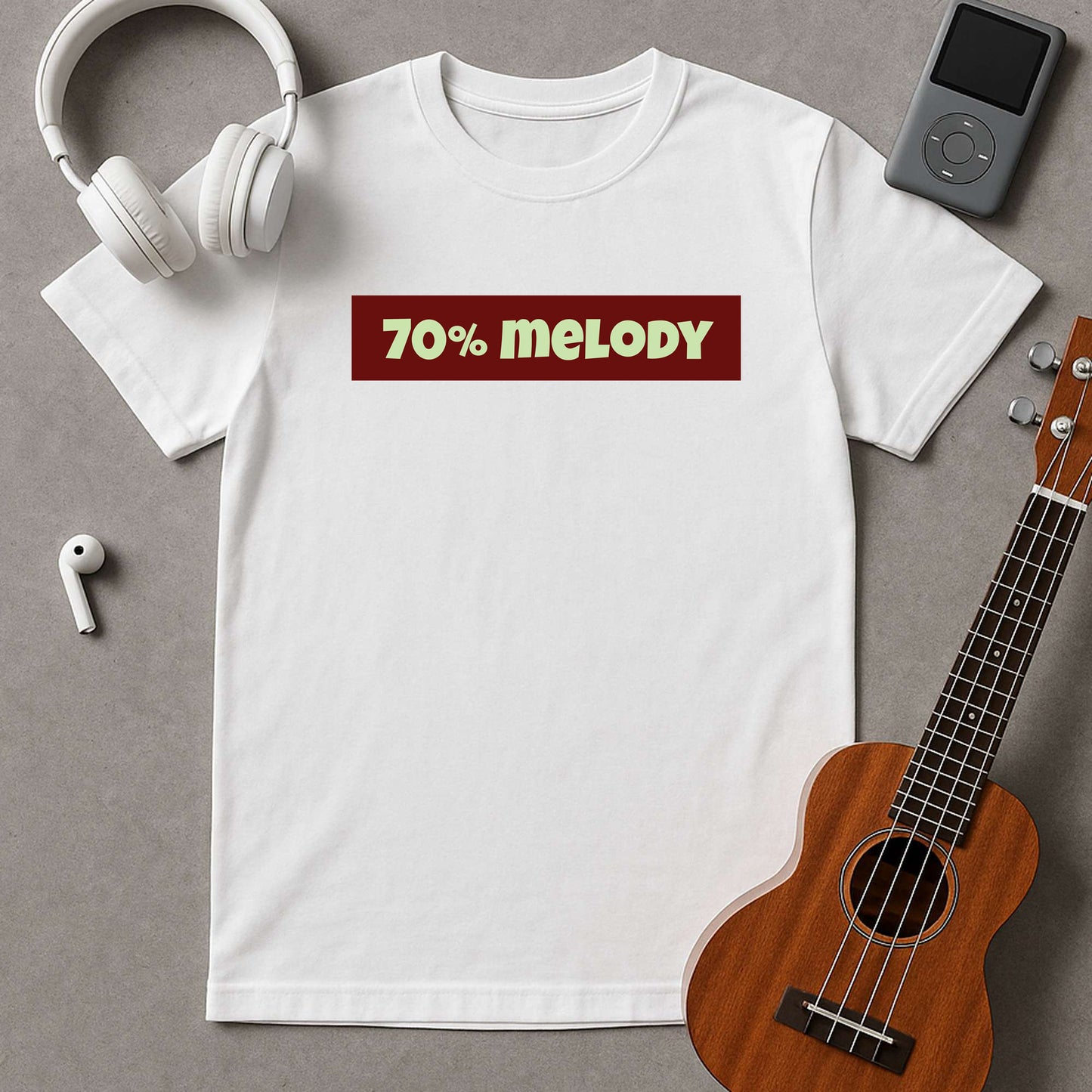 70% Melody
