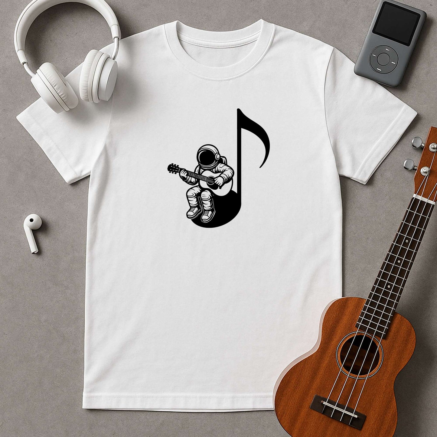 Astronaut On The Musical Note