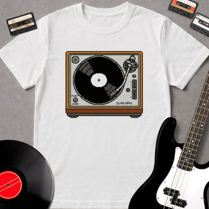 Turntable Retro Pixel