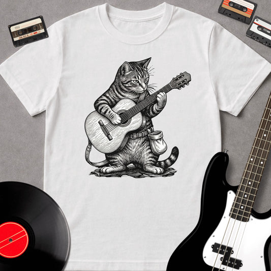Static Cat Guitarist