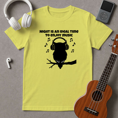 Night Is An Ideal Time To Enjoy Music