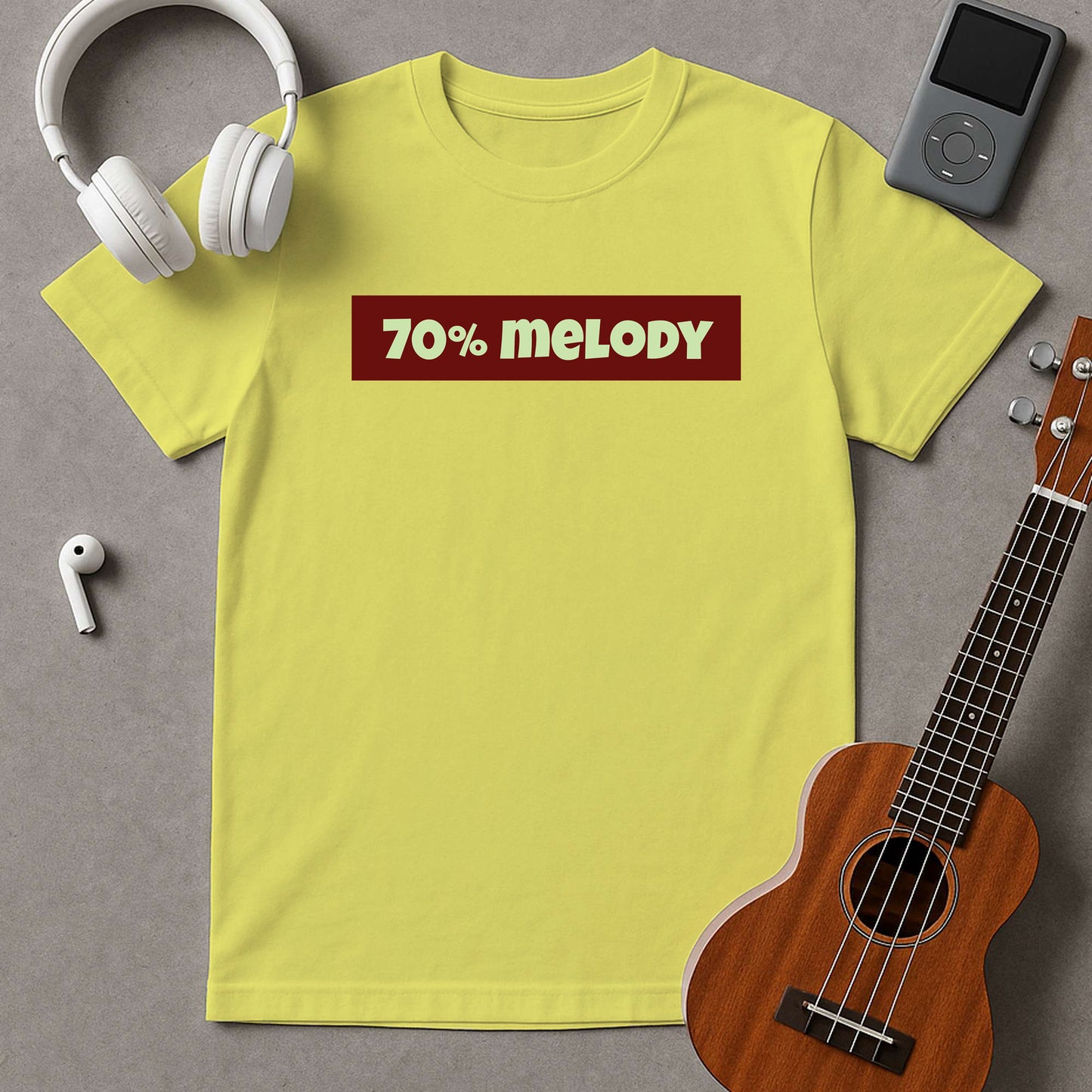 70% Melody
