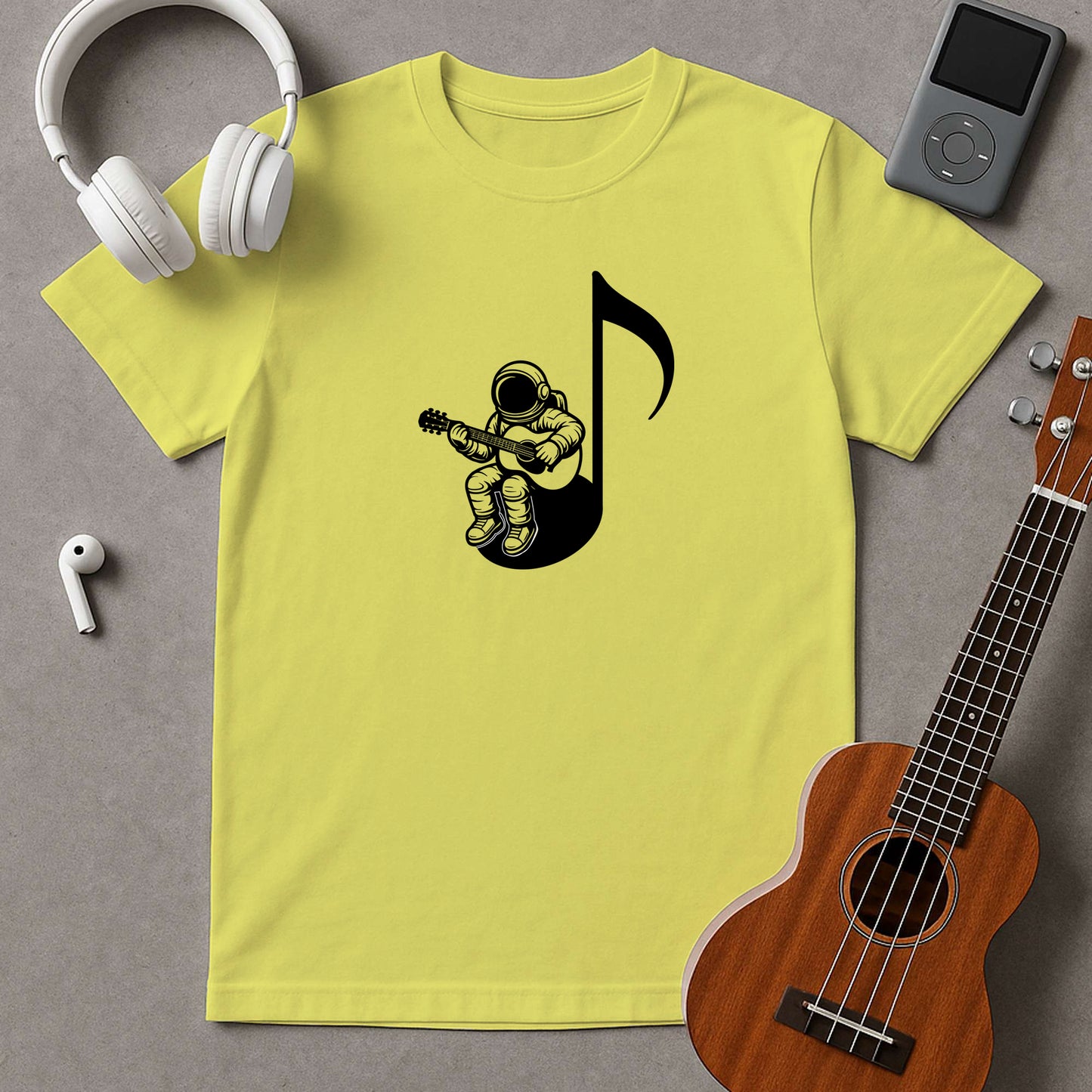 Astronaut On The Musical Note